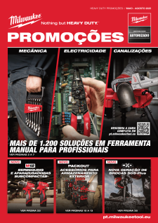 Folheto Promoções Milwaukee 2025